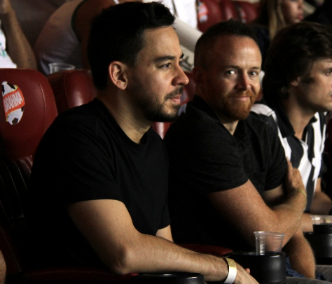 Linkin Park, Dave Farrell, Mike Shinoda Linkin Park, Dave Farrell, Mike Shinoda